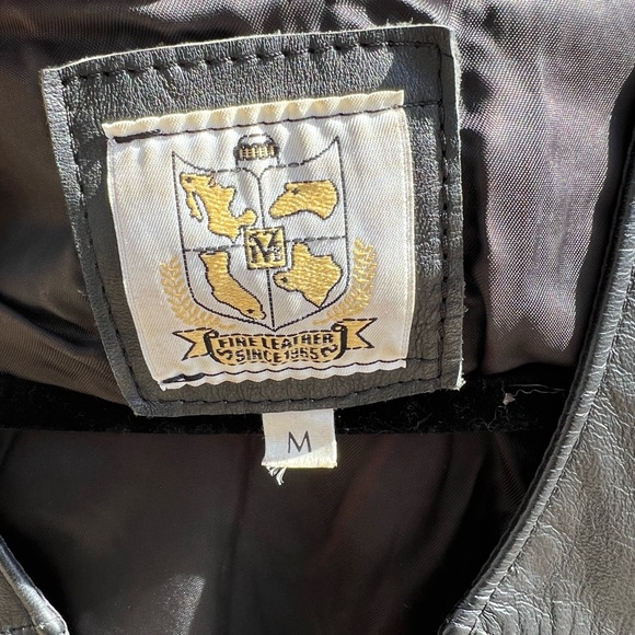 Vintage Leather women’s vest size M - Picture 2 of 8